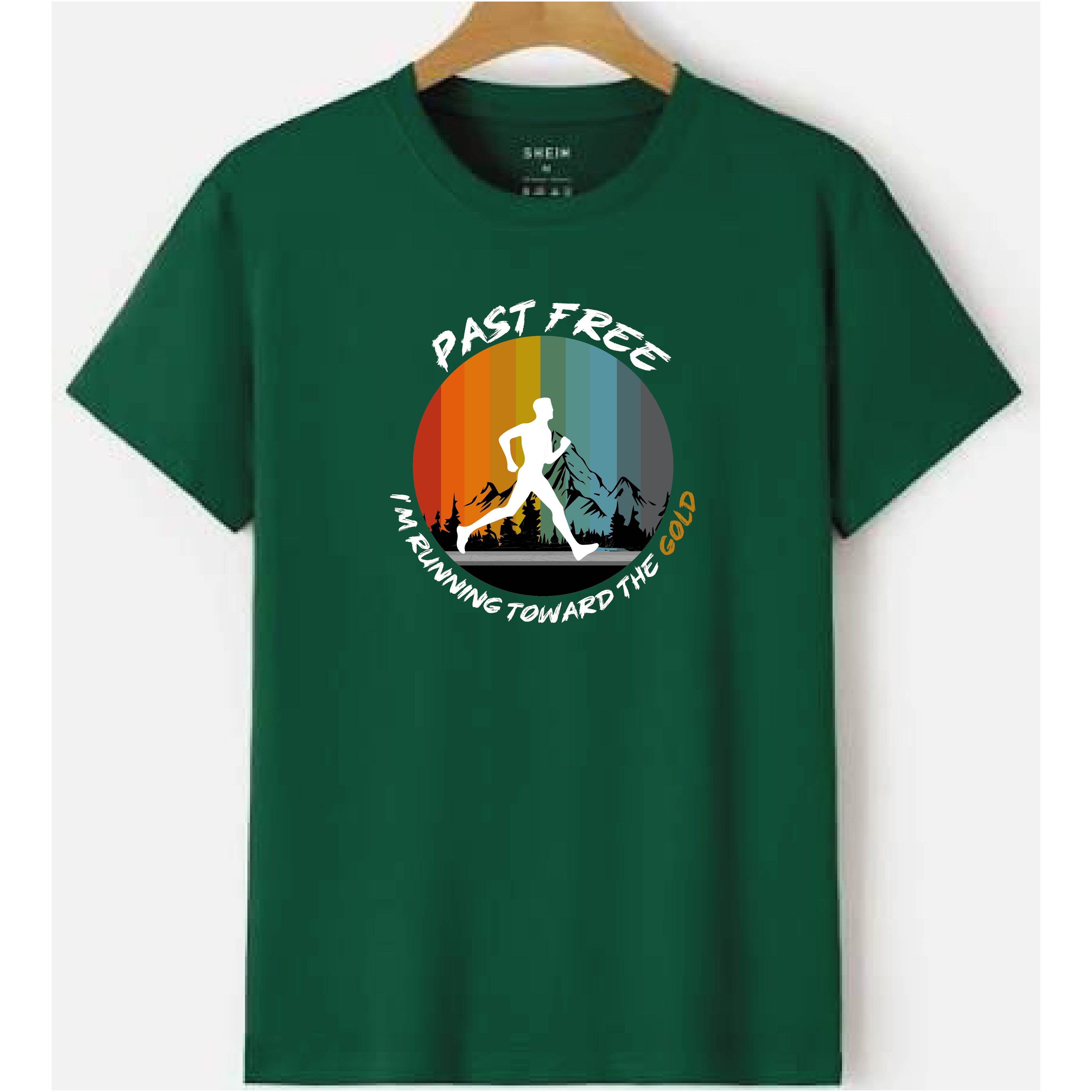 PAST FREE, I'M RUNNING TOWARD THE GOLD T-shirt