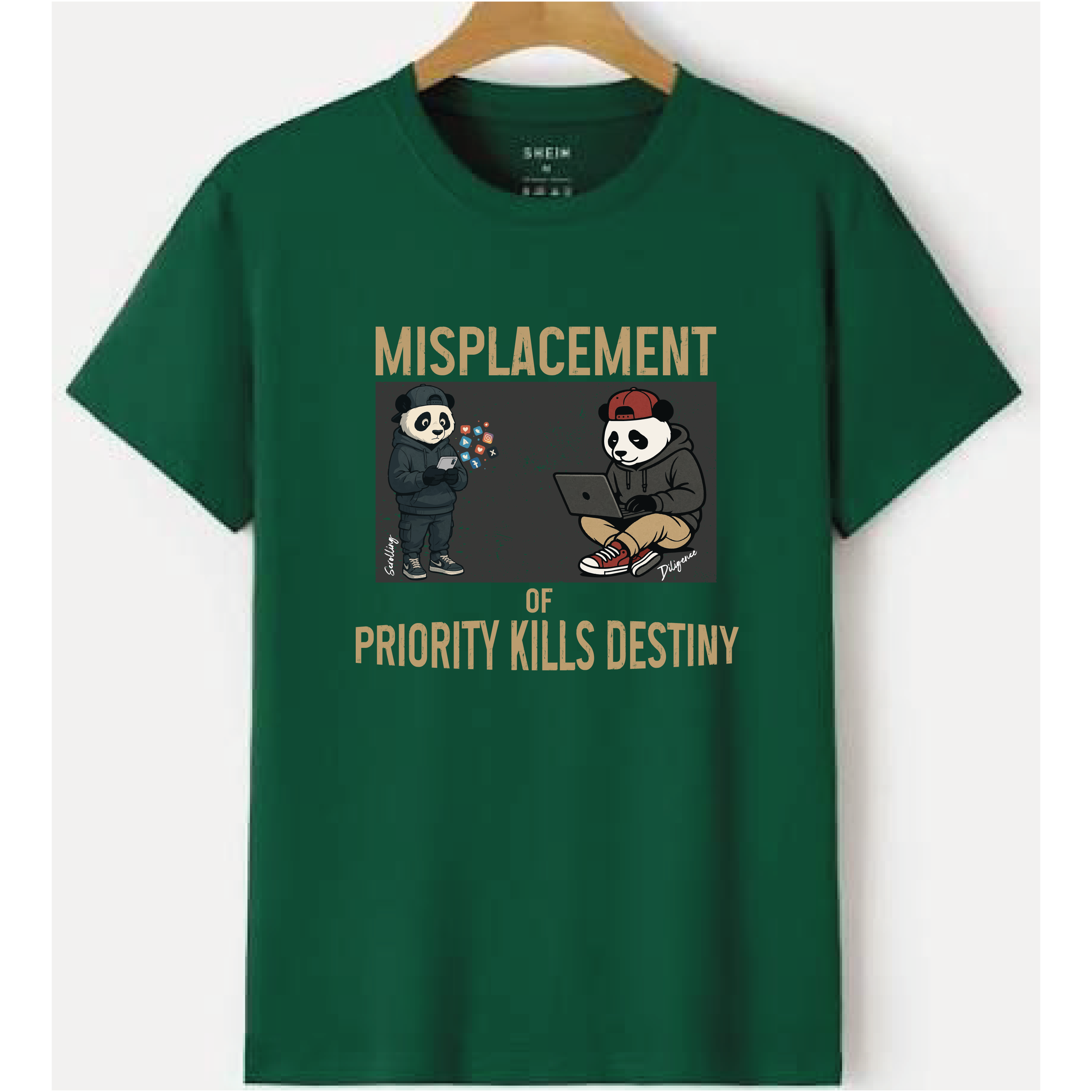 MISPLACEMENT OF PRIORITY KILLS DESTINY T-SHIRT