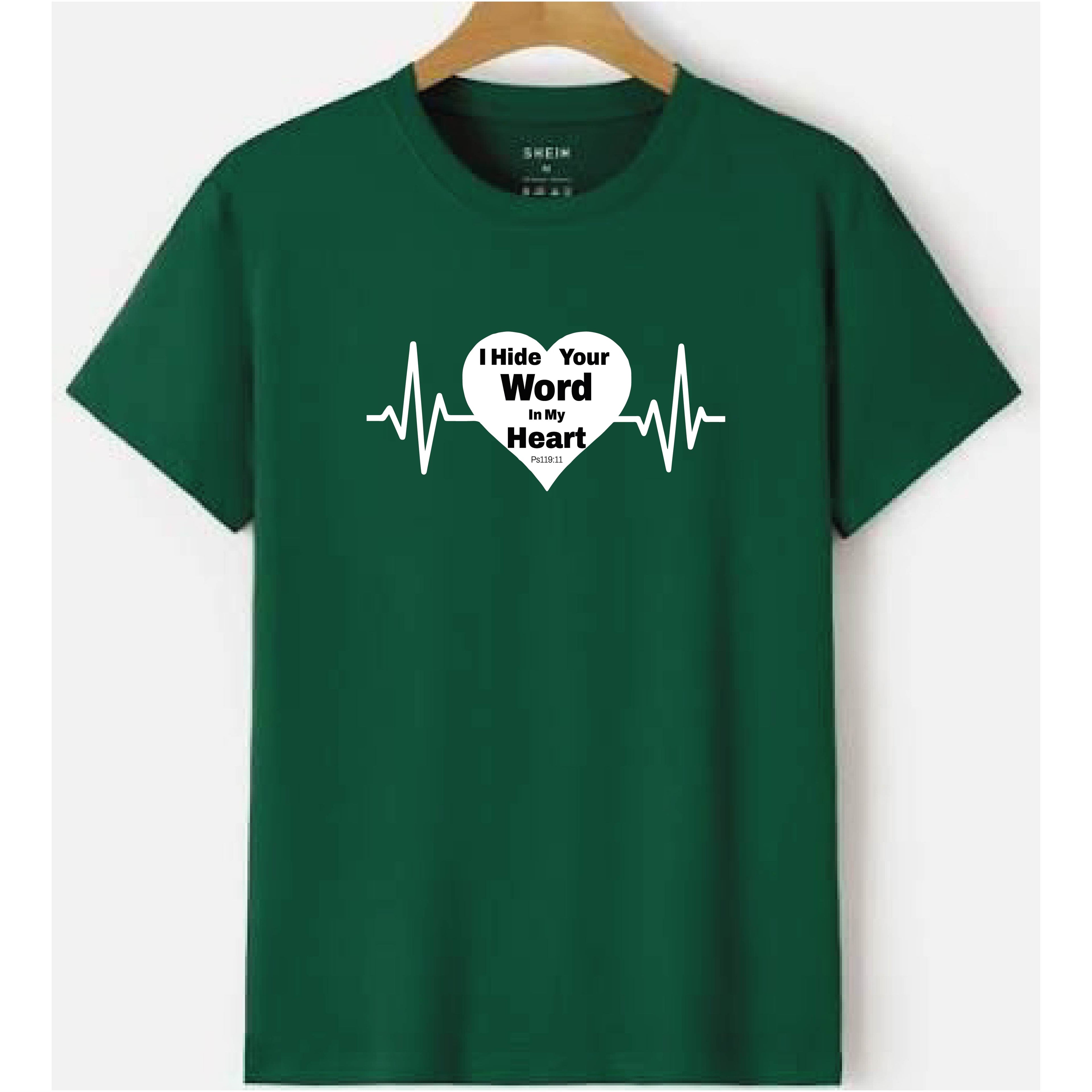 I HIDE YOUR WORD IN MY HEART T-shirt
