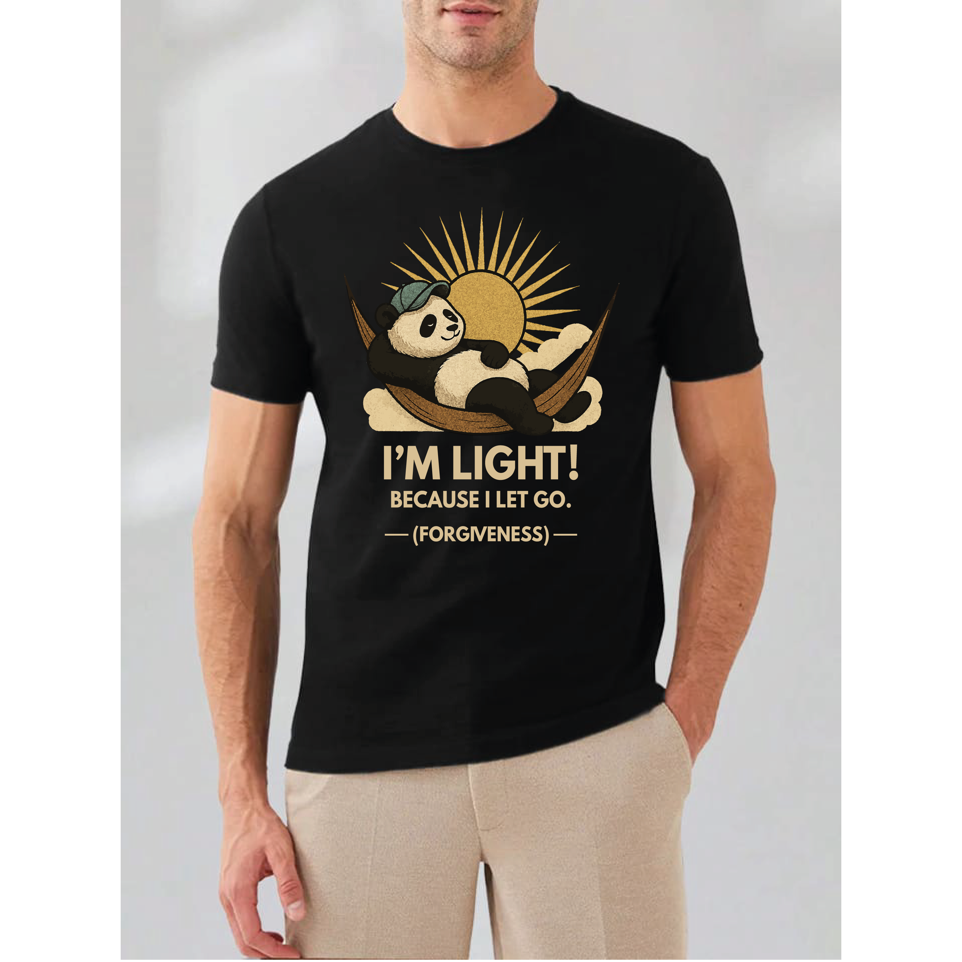 I'M LIGHT! BECAUSE I LET GO T-shirt