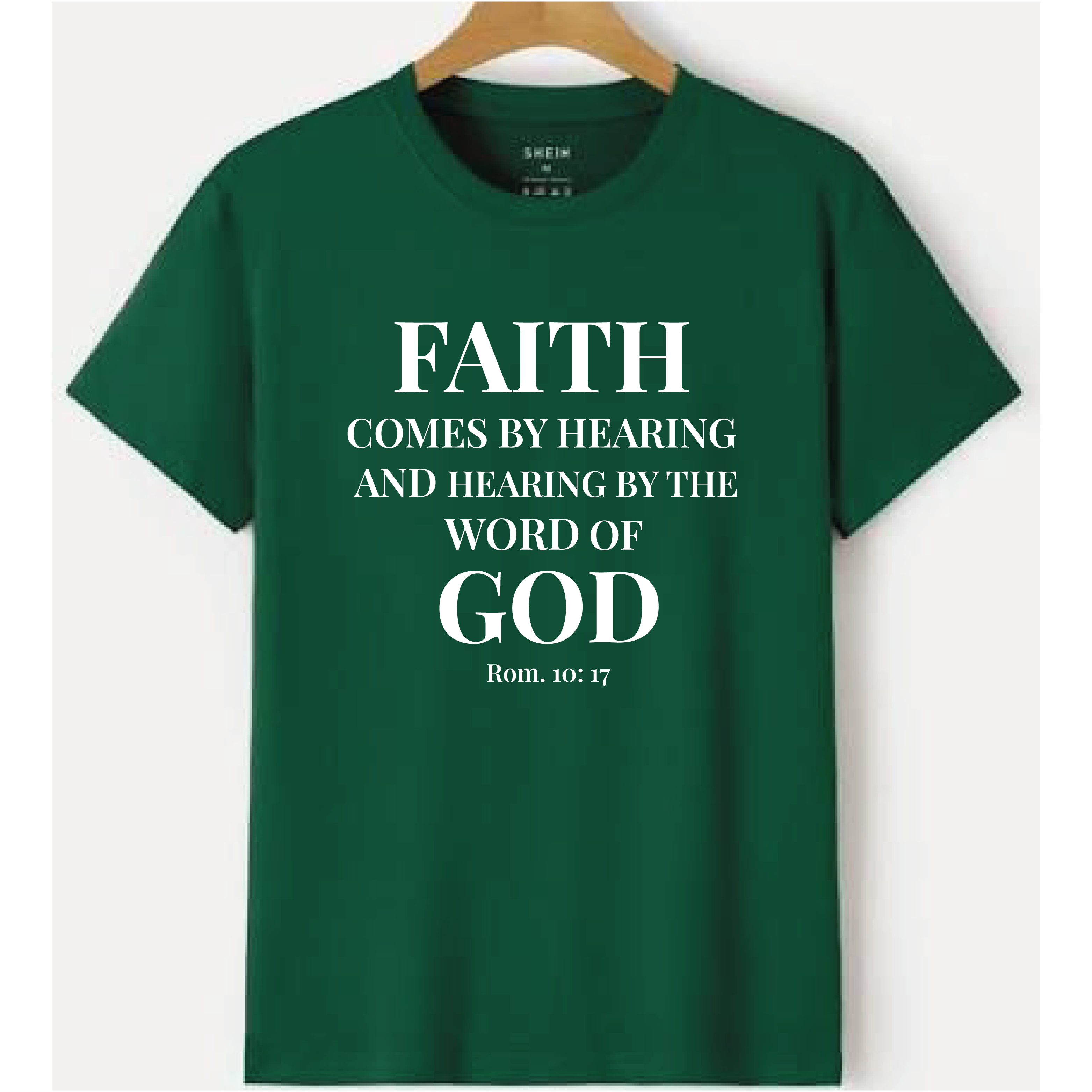 FAITH COMES BY HEARING T-shirt