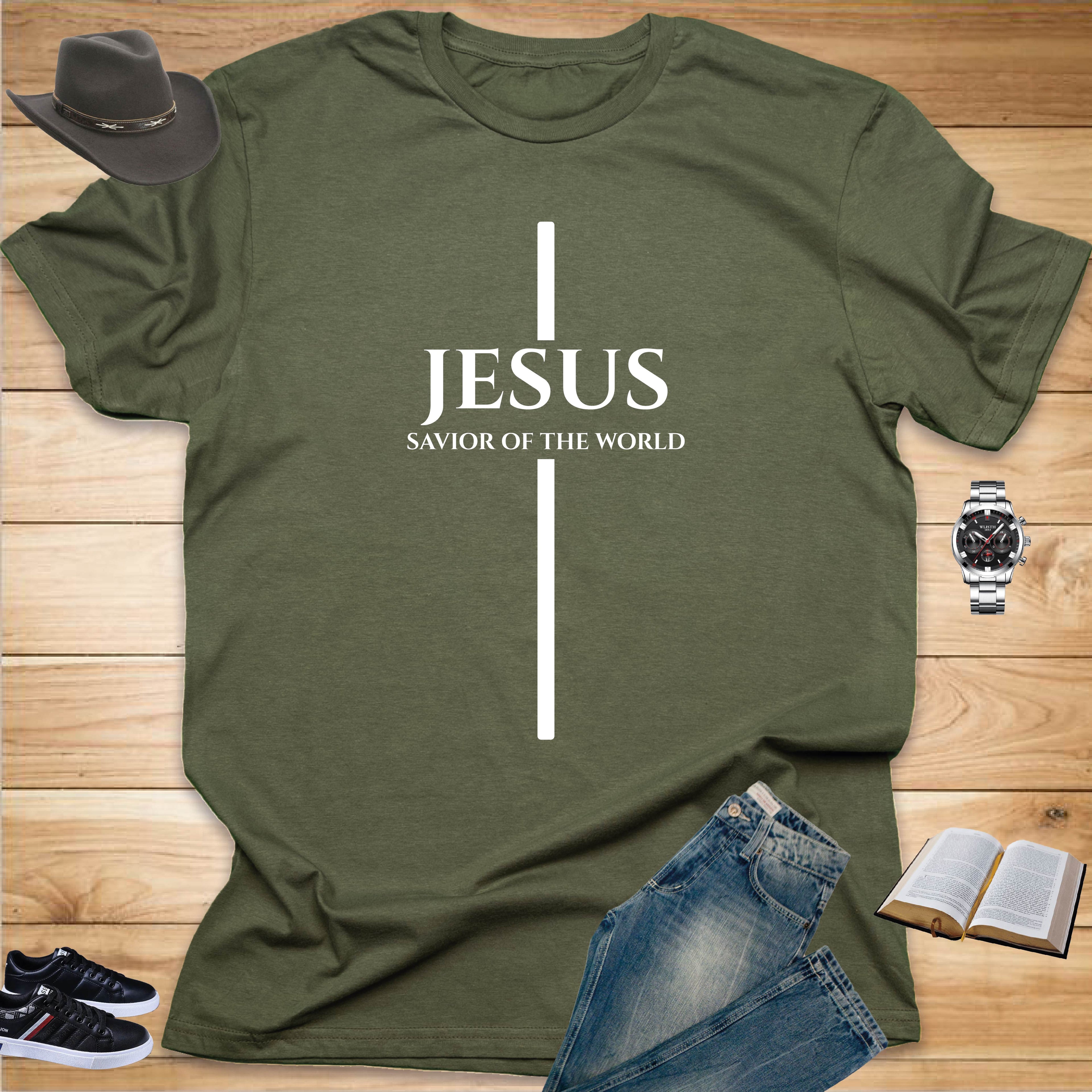 JESUS, SAVIOR OF THE WORLD T-shirt