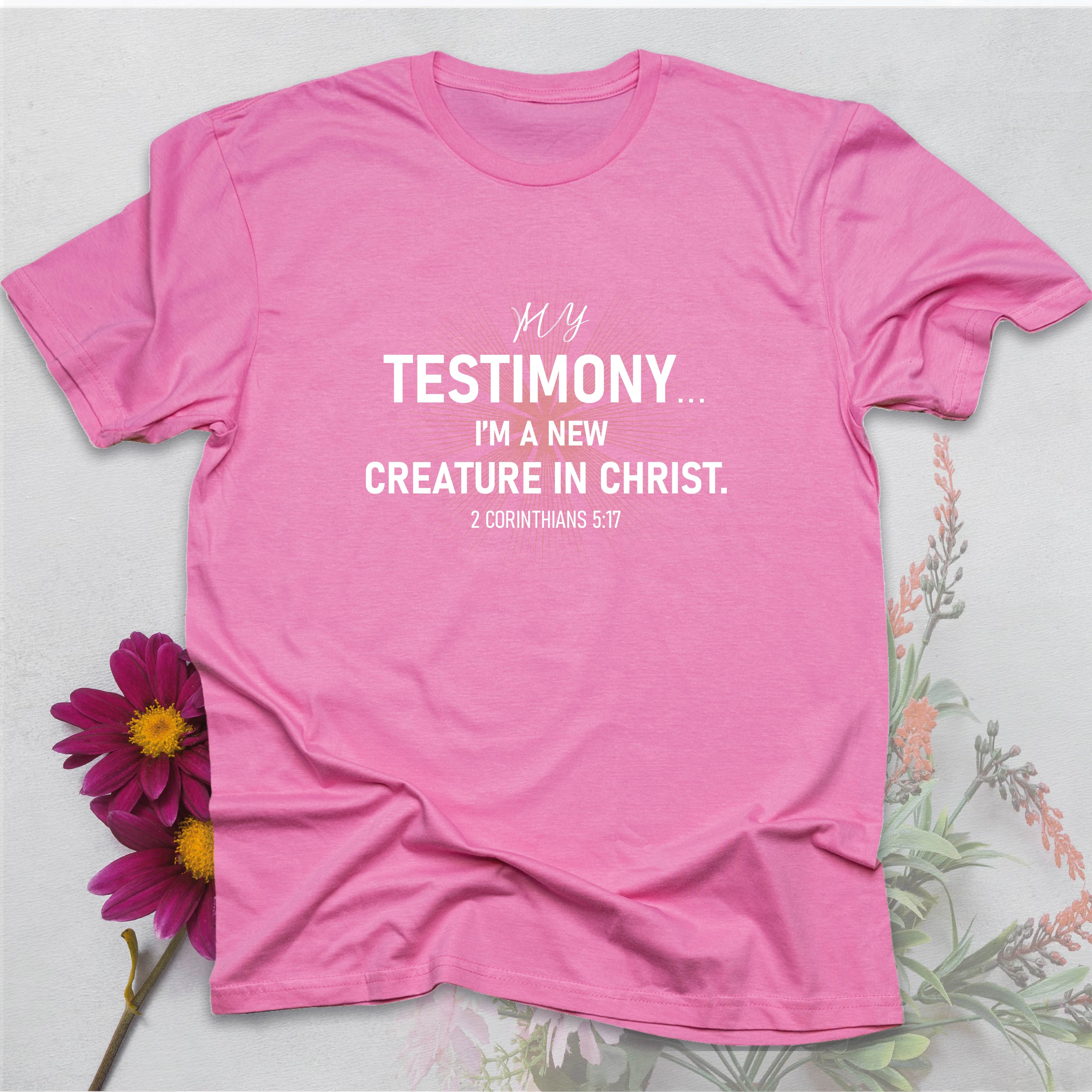 My Testimony T-shirt