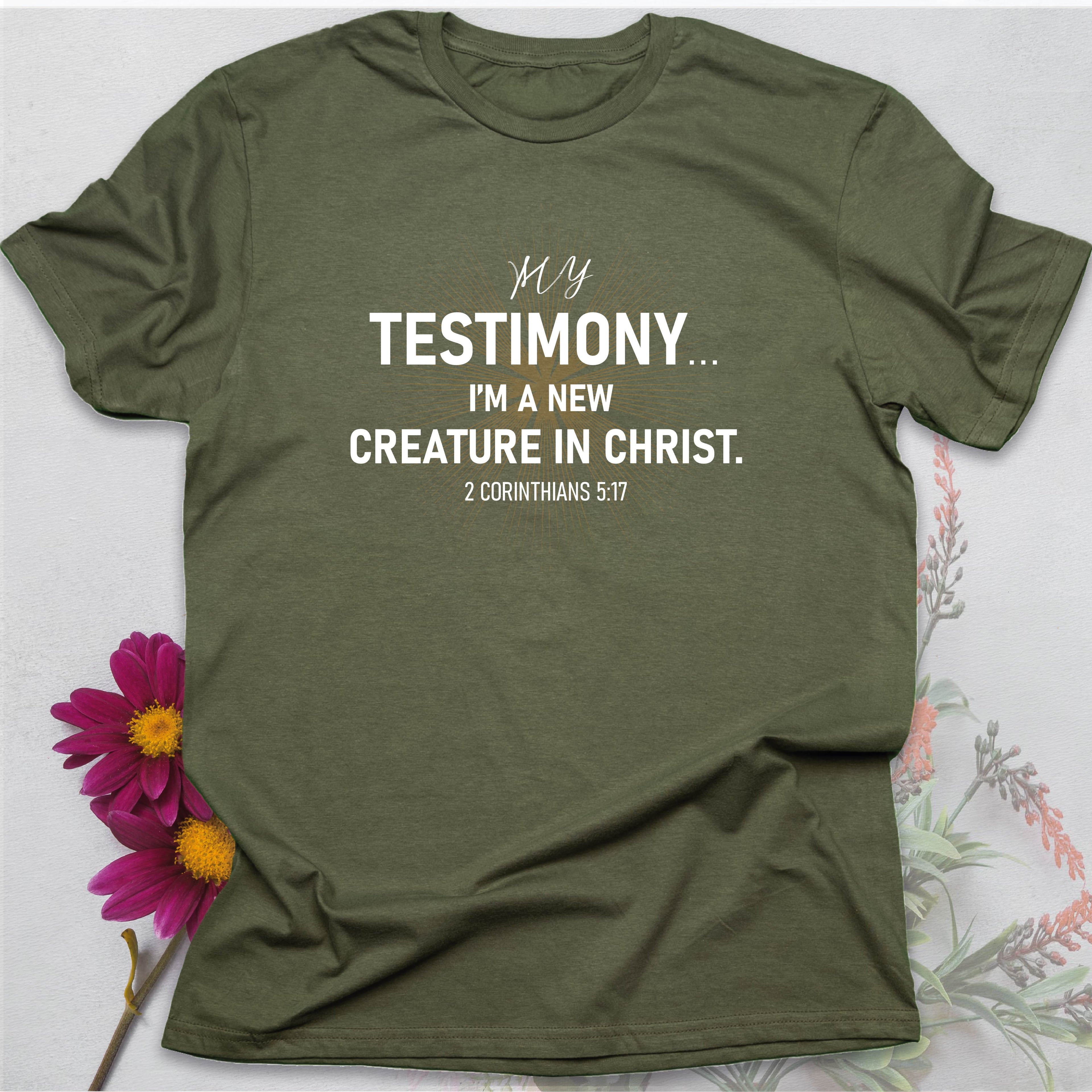 My Testimony T-shirt