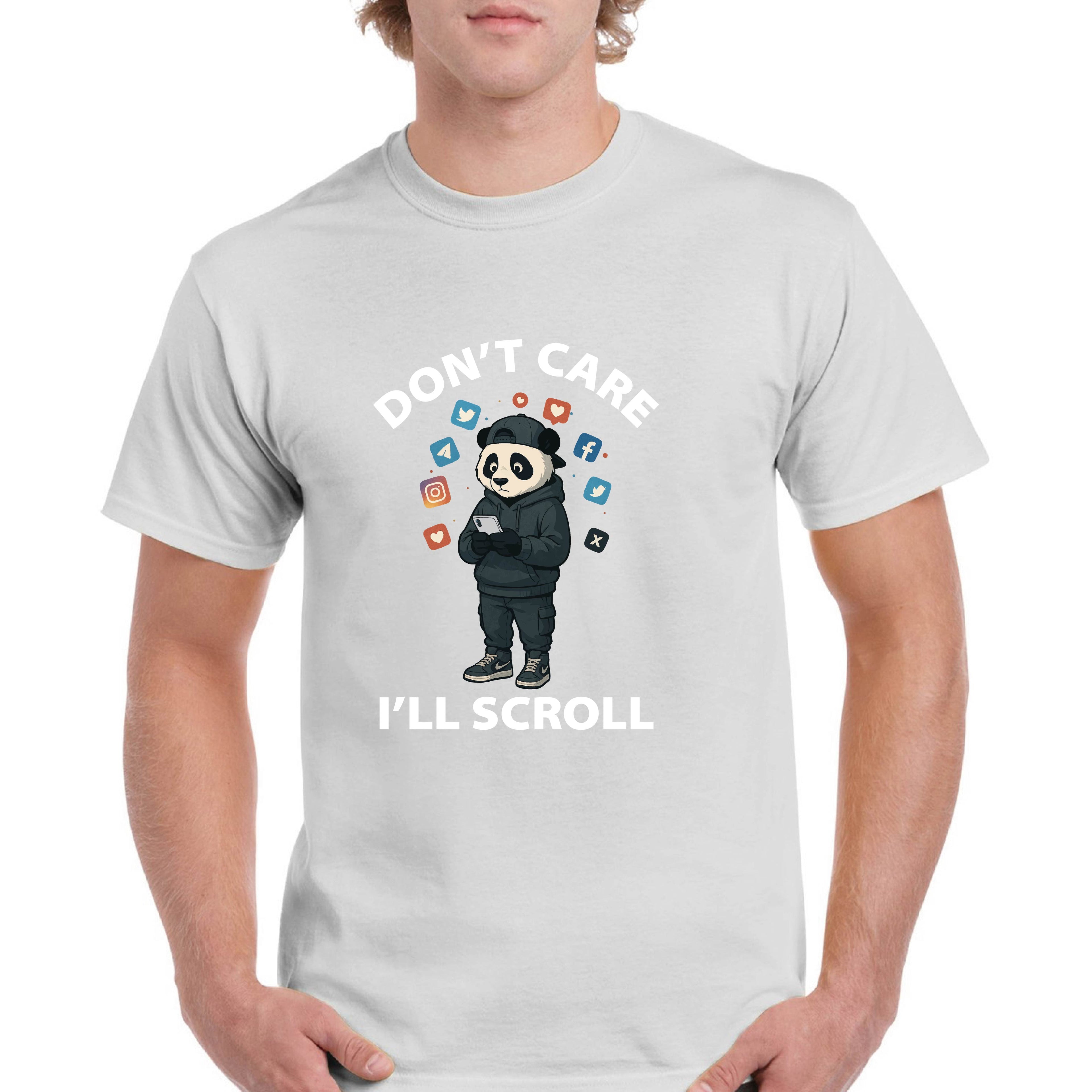 Don't Care, I'll Scroll T-shirt